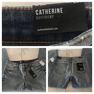 Kut from the Kloth Catherine Ripped Boyfriend Jean